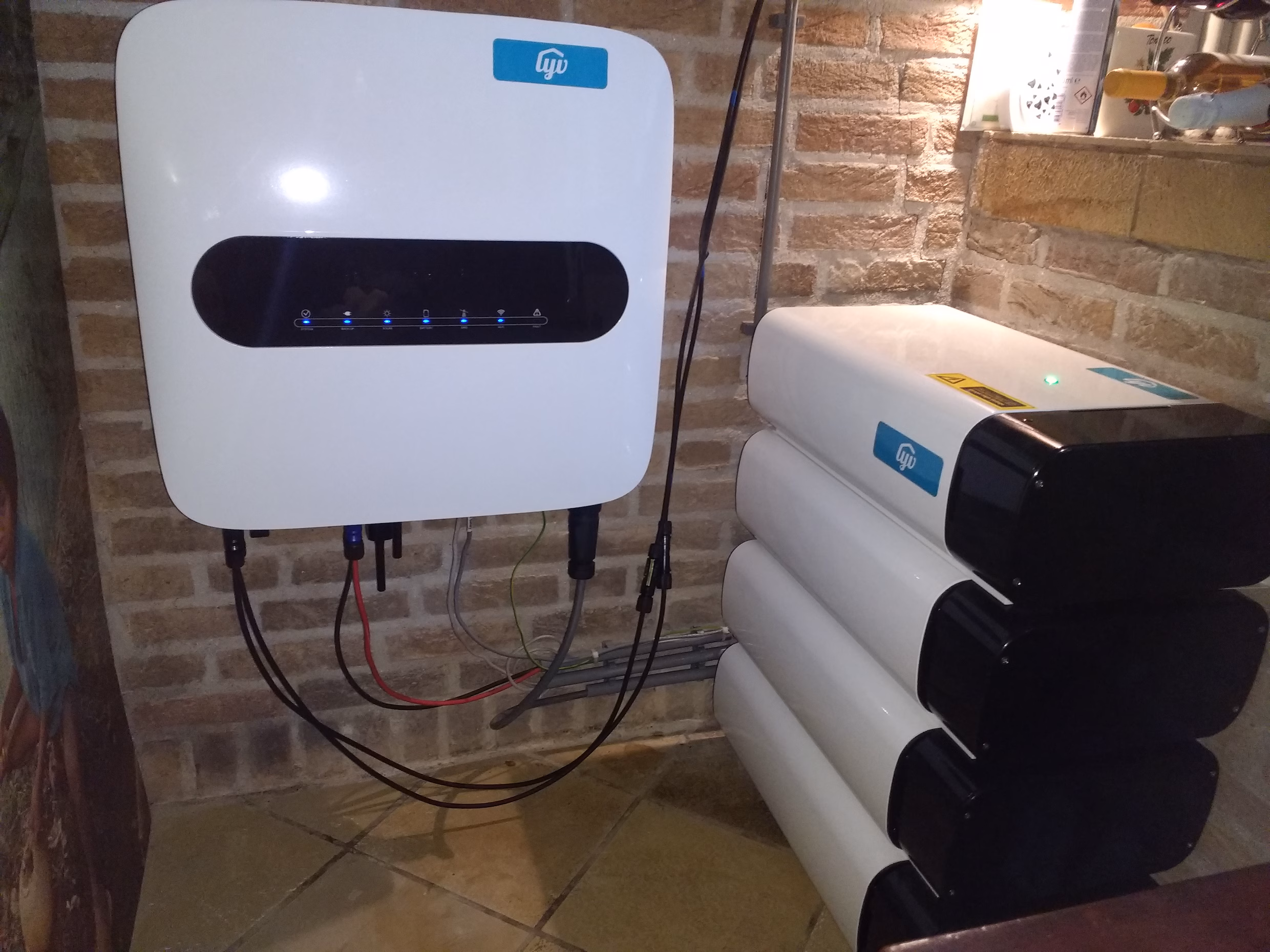 Salt water batterij systeem